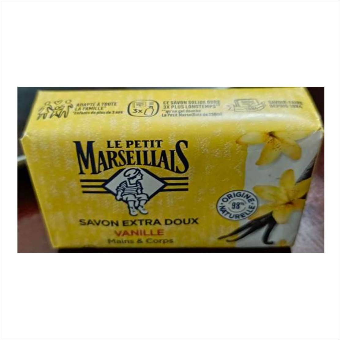 Le Petit Marseillais - Savon extra doux - Vanille