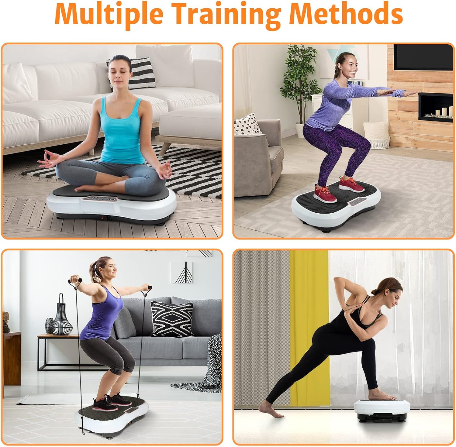 Plateforme vibrante amincissante Smart Crazy Fit Relaxation Body Slimming - CRT - Smart